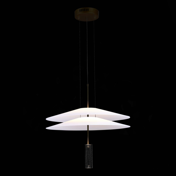 SL6101.403.01 Люстра подвесная ST-Luce Черный/Белый LED 1*10W 3000K ISOLA, изображение 5
