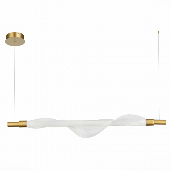 SL6109.203.01 Светильник подвесной ST-Luce Золотистый/Белый LED 1*25W 3000K ALBA, изображение 2