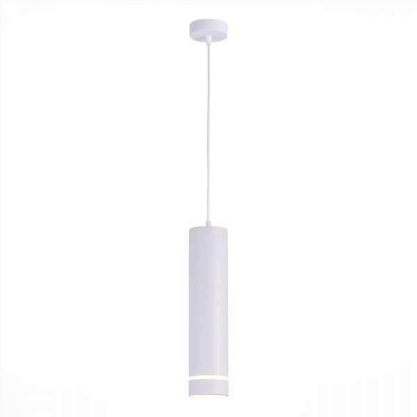 ST115.533.12 Светильник подвесной Белый LED 1*12W 3000K 936Lm Ra&gt;90 120° IP20 D80xH300 165-265V Подвесные светильники