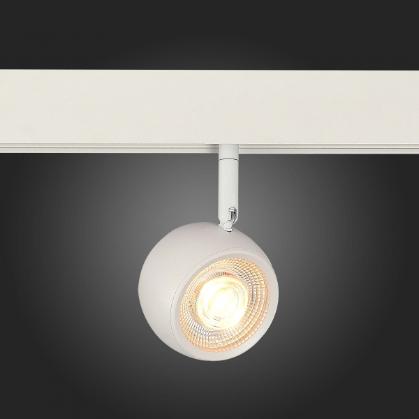 ST355.536.10 Магнитный трековый светильник Белый LED 1*10W 3000K 470Lm Ra&gt;80 36° IP20 L120xW50xH176 48V SKYLINE 48, изображение 7