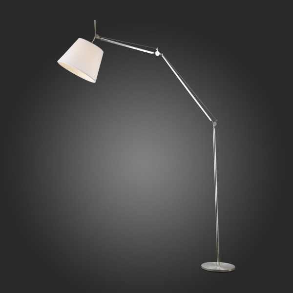 SL464.115.01 Торшер ST-Luce Хром/Белый E27 1*40W (из 2-х коробок) REDUZION, изображение 3