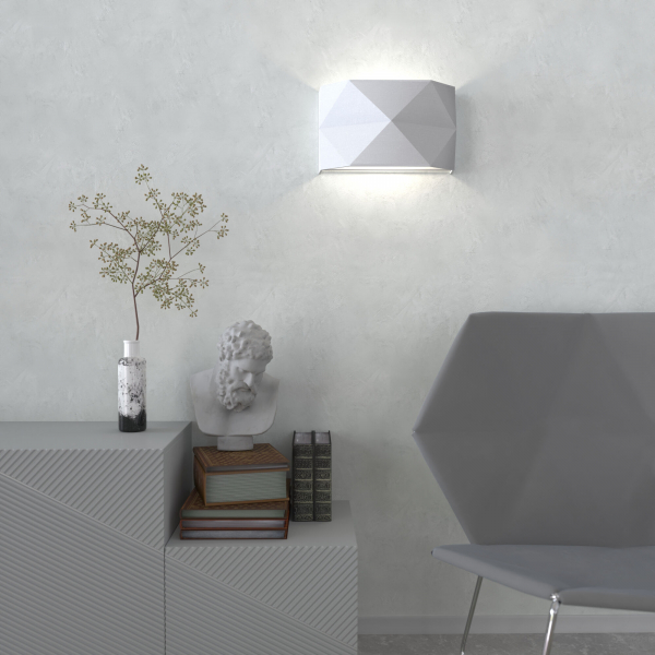 Настенный светильник с тканевым абажуром 3315 Kantoor White, изображение 2