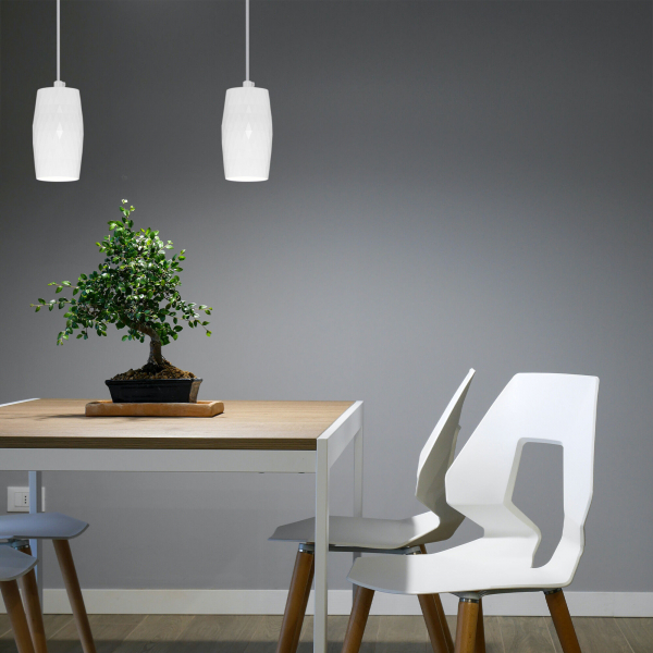 Подвесной светодиодный светильник в стиле лофт 50246/1 LED/ белый, изображение 3