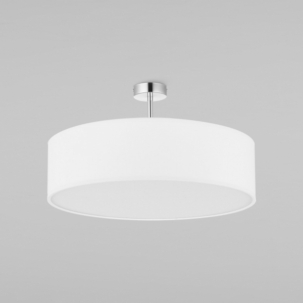 Потолочный светильник с тканевым абажуром 4242 Rondo White