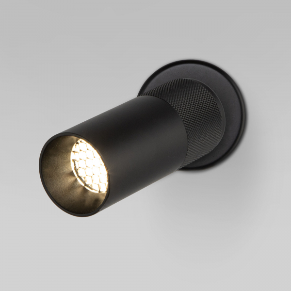 Настенный светодиодный светильник в стиле минимализм 20097/1 LED черный, изображение 4