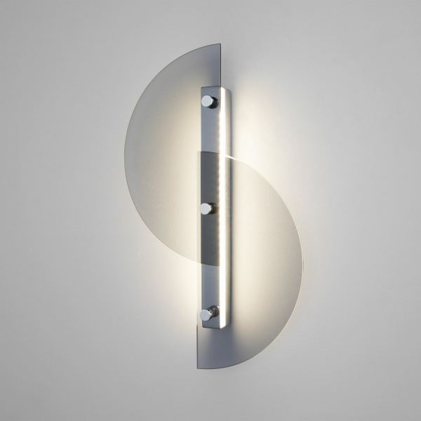 Настенный светодиодный светильник со стеклянным рассеивателем 40160 LED, изображение 3