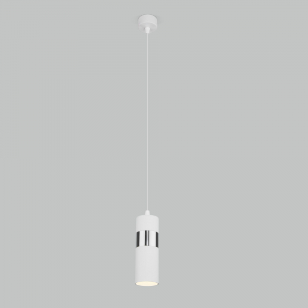 Подвесной светильник в стиле лофт 50096/1 белый/хром, изображение 2