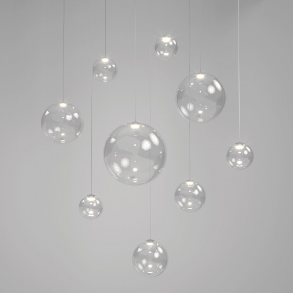Подвесной светодиодный светильник со стеклянным плафоном 50232/1 LED прозрачный, изображение 3