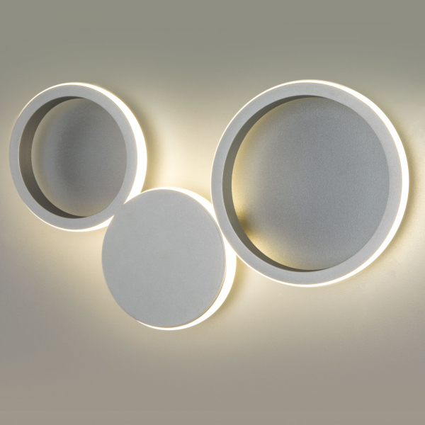 Настенный светодиодный светильник 40141/1 LED серебро, изображение 4