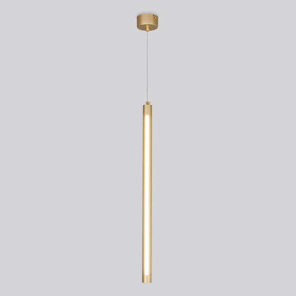 Подвесной светодиодный светильник в стиле минимализм 50189/1 LED матовое золото