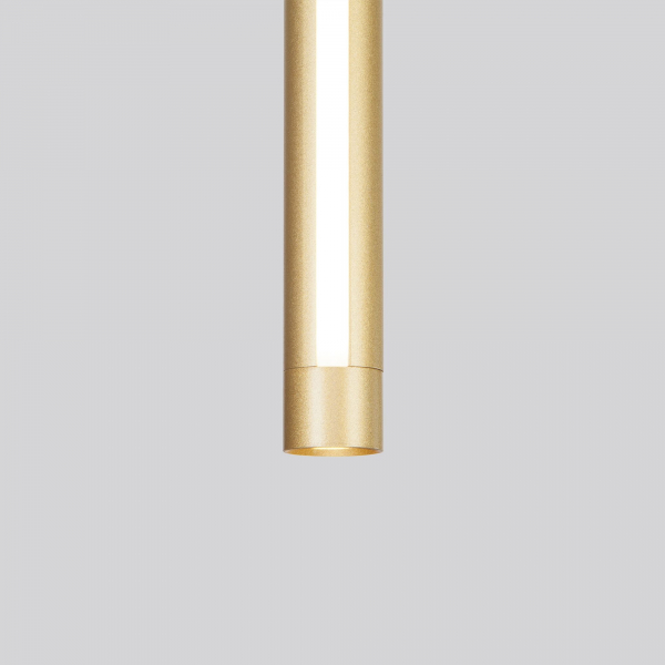 Подвесной светодиодный светильник в стиле минимализм 50189/1 LED матовое золото, изображение 2