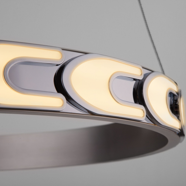 Подвесной светодиодный светильник с регулировкой цветовой температуры и яркости 90164/1 сатин-никель, изображение 4