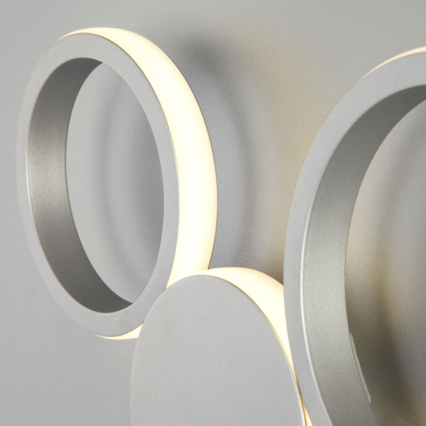 Настенный светодиодный светильник 40141/1 LED серебро, изображение 2