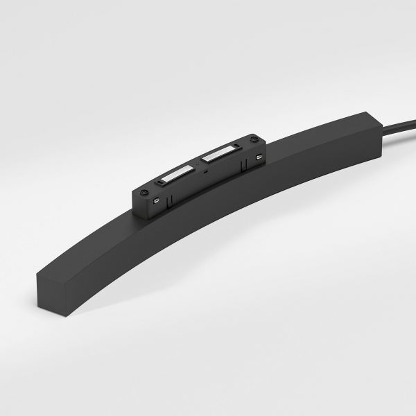 Slim Magnetic Блок питания 200W для радиусного шинопровода черный Ø1200mm 95058/00, изображение 2