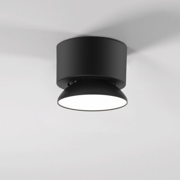 Светильник накладной светодиодный Smooth черный 25053/LED, изображение 3