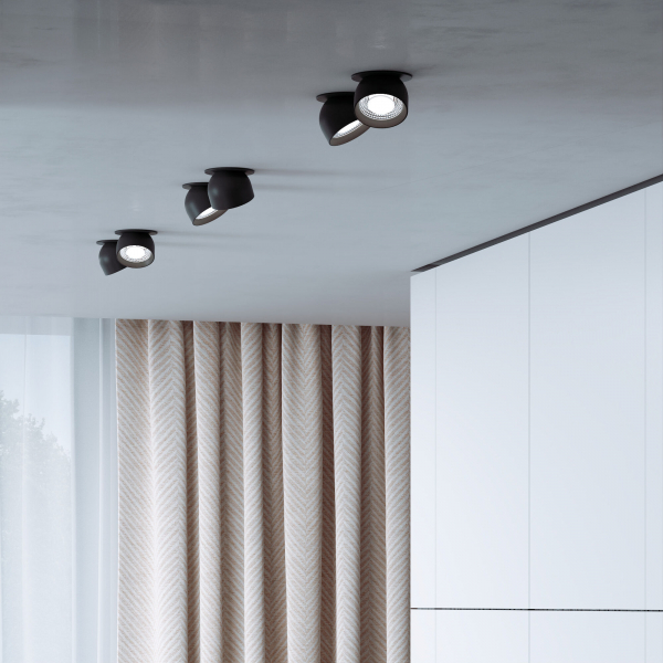 Светильник встраиваемый светодиодный Uno черный 25092/LED, изображение 4
