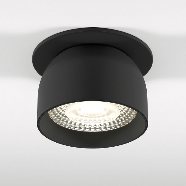 Светильник встраиваемый светодиодный Uno черный 25092/LED, изображение 2