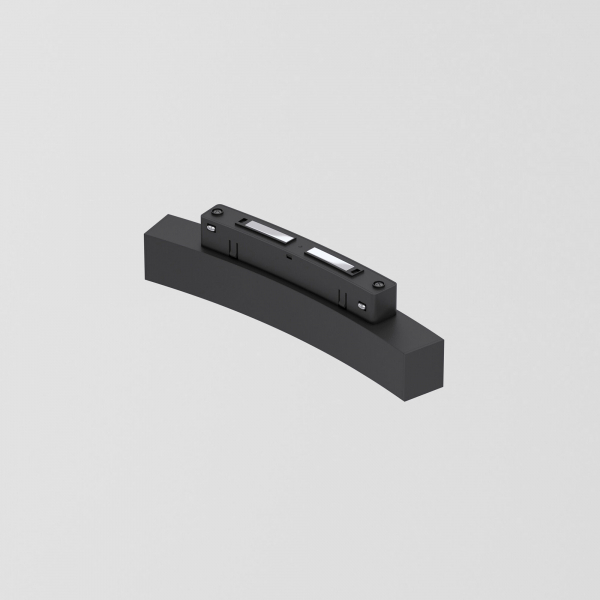 Slim Magnetic Трековый светильник для радиусного шинопровода 8W 4200K Planar чёрный Ø 800мм 85179/01, изображение 2