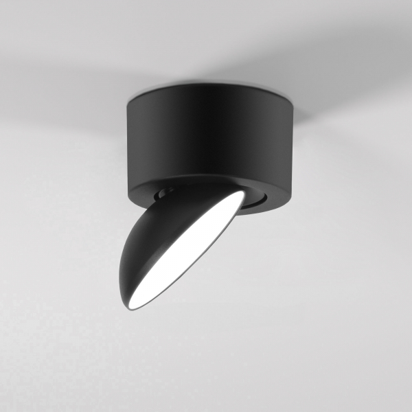 Светильник накладной светодиодный Smooth черный 25053/LED, изображение 2