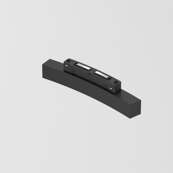 Slim Magnetic Трековый светильник для радиусного шинопровода 8W 4200K Planar чёрный Ø1200мм 85181/01, изображение 2
