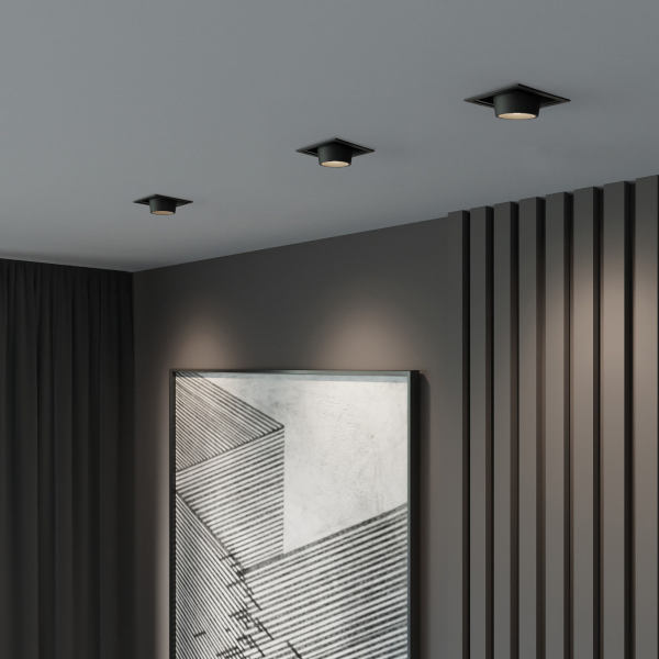 Потолочный светодиодный светильник Conner 8W 4000K чёрный 25087/LED, изображение 4