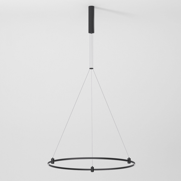 Esthetic Magnetic Шинопровод с тросовыми креплениями Round (черный) 800 Ø 85138/00