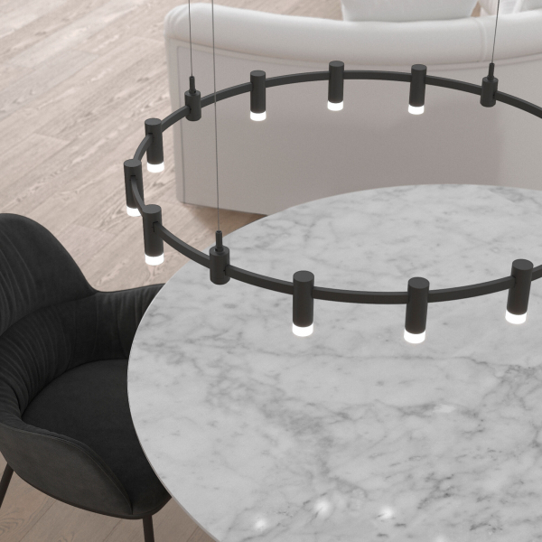 Esthetic Magnetic Трековый светильник 3W 3000K (чёрный) 85116/01, изображение 4