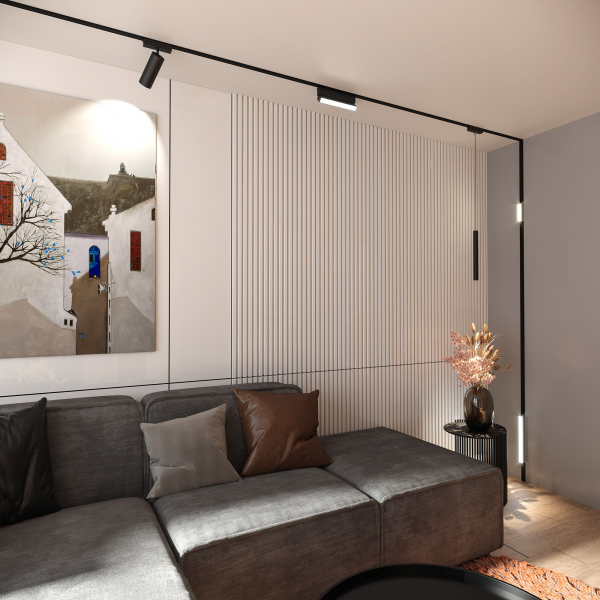 Flat Magnetic Трековый светильник 6W 4000K Insight (чёрный) 85090/01, изображение 6