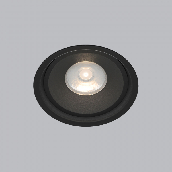 Встраиваемый светодиодный светильник 6W 4200K чёрный 25083/LED, изображение 2