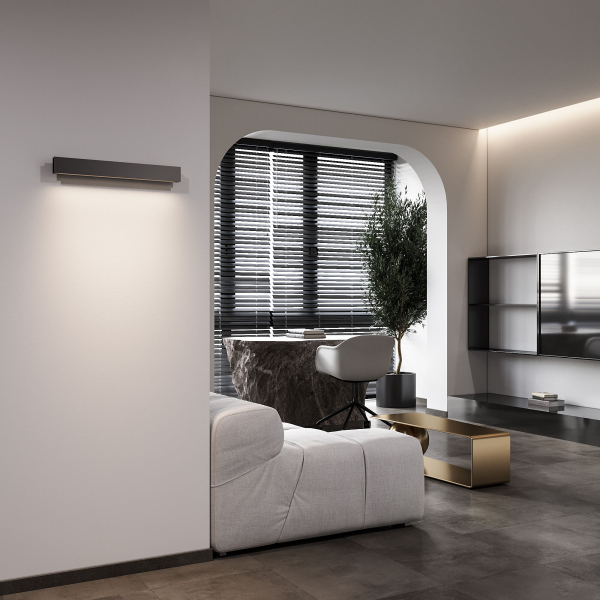 Светильник настенный светодиодный LINE LED MRL LED 1127 черный, изображение 4