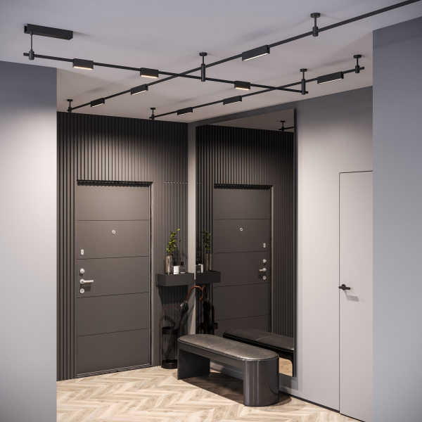 Esthetic Magnetic Трековый светильник 12W 3000K (чёрный) 85123/01, изображение 4