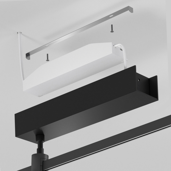 Esthetic Magnetic Декоративная стойка с вводом питания (с местом под трансформатор) h124 mm SMALL 85140/00, изображение 4