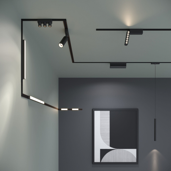 Flat Magnetic Трековый светильник 6W 4000K Insight (чёрный) 85090/01, изображение 8