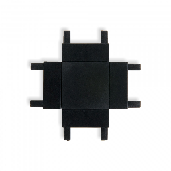 Flat Magnetic Четырёхсторонний соединитель для накладного шинопровода (чёрный) 85003/00, изображение 3