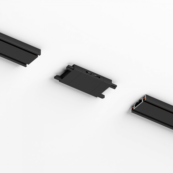 Flat Magnetic Коннектор для четырёхстороннего соединителя накладного шинопровода (чёрный) 85004/00, изображение 4