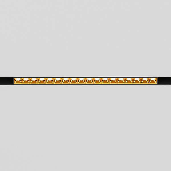 Slim Magnetic Трековый светильник 18W 4000K Artas (чёрный/золото) 85104/01, изображение 2