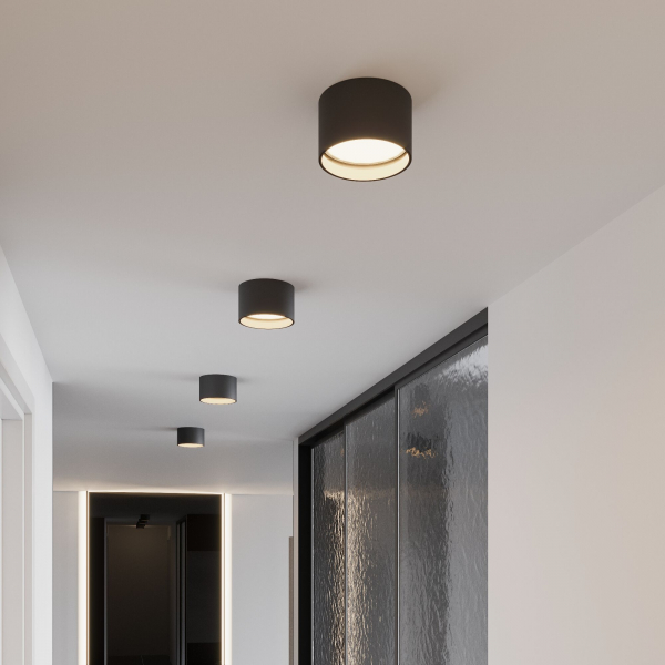 Светильник потолочный светодиодный Banti 13W 3000K черный 25123/LED, изображение 3