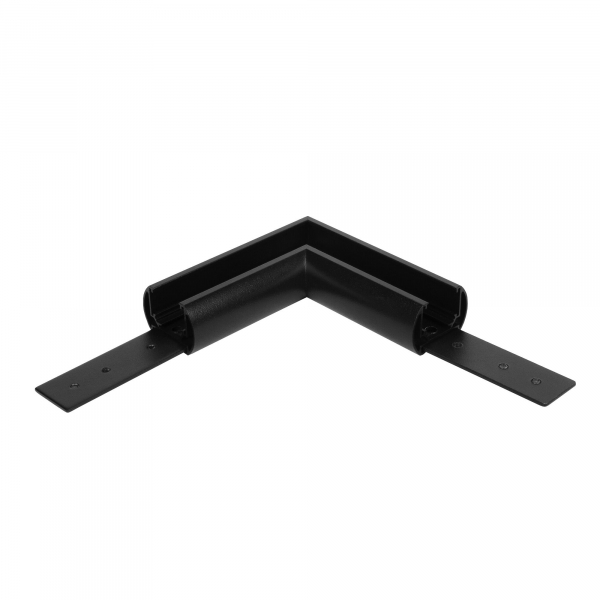 Slim Magnetic Коннектор угловой для шинопровода Round накладной (черный) 85135/00, изображение 2