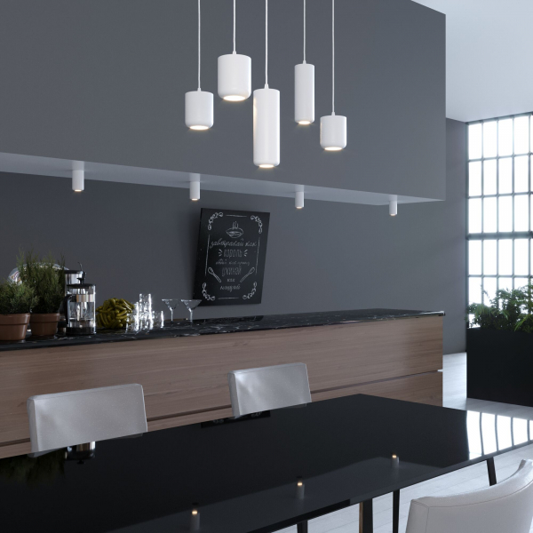 Подвесной светодиодный светильник Onde 15W 4000K белый 50249 LED, изображение 3