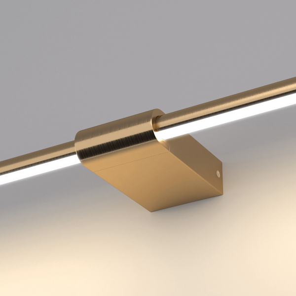 Светильник настенный светодиодный Luar 40125/LED латунь, изображение 3