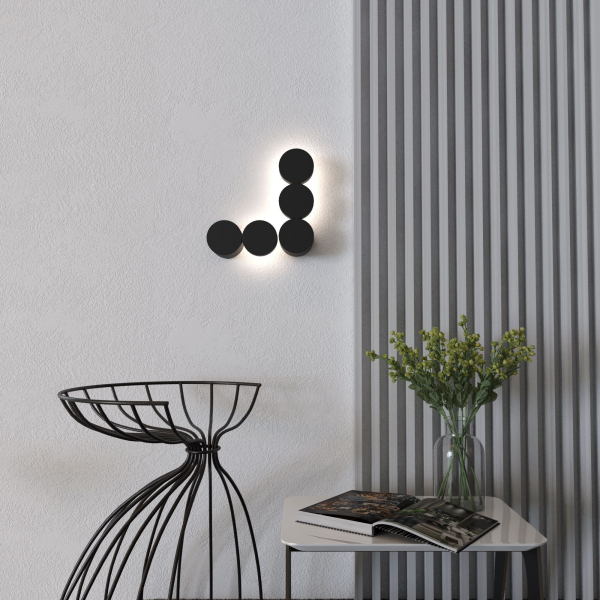 Светильник настенный светодиодный Brioni LED черный 3000K 40130/LED черный, изображение 2