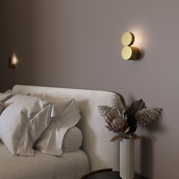 Светильник настенный светодиодный Brioni LED золотой 3000K 40131/LED золото, изображение 2
