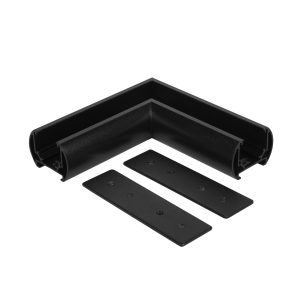 Slim Magnetic Коннектор угловой для шинопровода Round накладной (черный) 85135/00, изображение 3