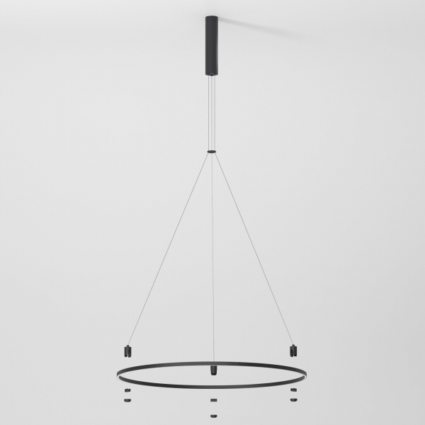 Esthetic Magnetic Шинопровод с тросовыми креплениями Round (черный) 800 Ø 85138/00, изображение 3