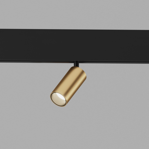 Slim Magnetic Трековый светильник 5W 4200K Cantors (латунь) 85036/01