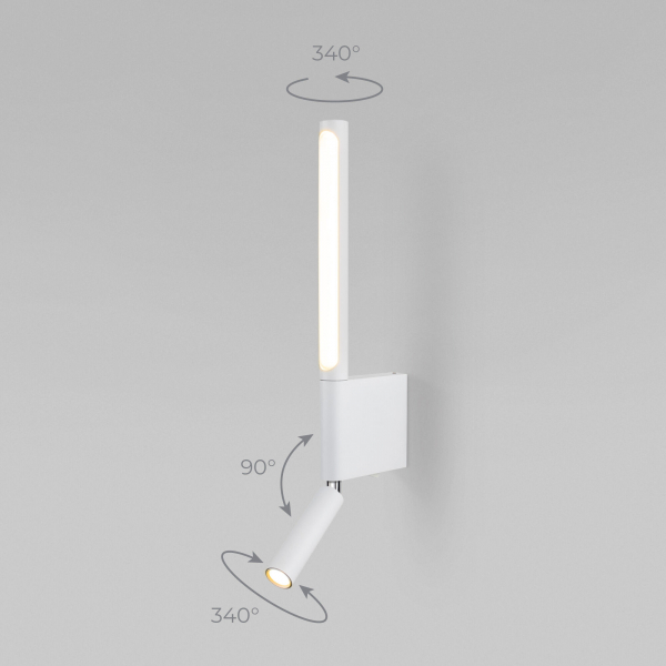 Светильник настенный светодиодный Sarca LED белый 4000К 40111/LED белый, изображение 6