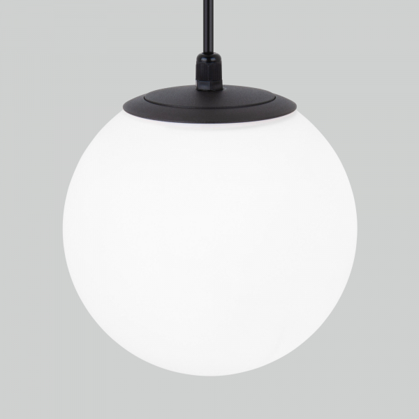 Светильник садово-парковый со стеклянным плафоном Sfera H 35158/H черный, изображение 3