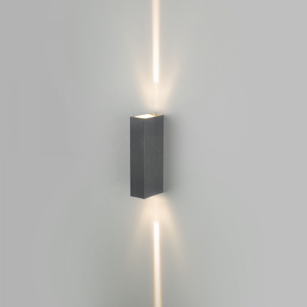 Уличный настенный светодиодный светильник Blaze LED IP54 35136/W серый, изображение 3