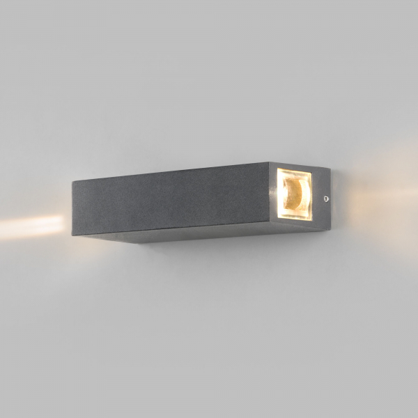 Уличный настенный светодиодный светильник Blaze LED IP54 35136/W серый, изображение 7