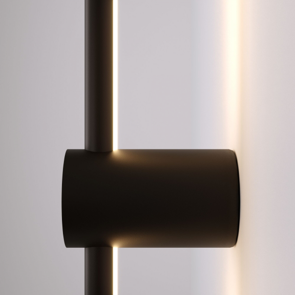 Светильник настенный светодиодный Cane LED MRL LED 1114 черный, изображение 2